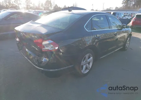 2013 Volkswagen Passat 2.0L Tdi Se z USA, uszkodzony, nr VIN 1VWBN7A34DC061574